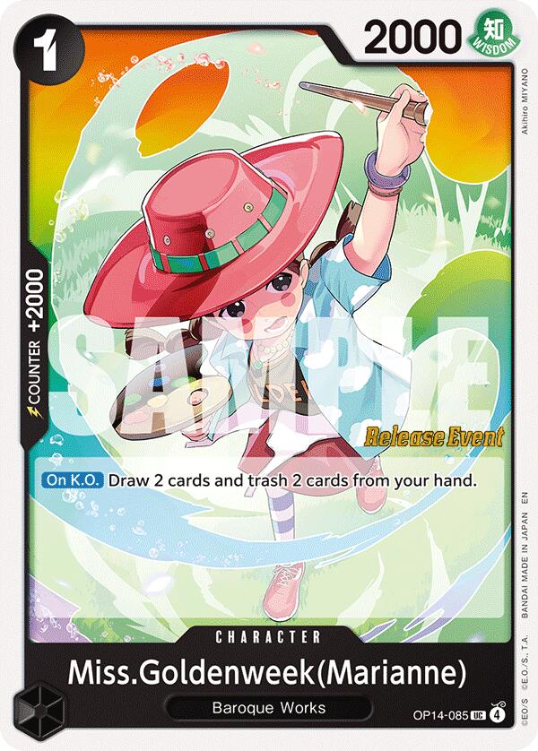 Miss.Goldenweek(Marianne) [The Azure Sea's Seven Release Event Cards] | Shuffle n Cut Hobbies & Games