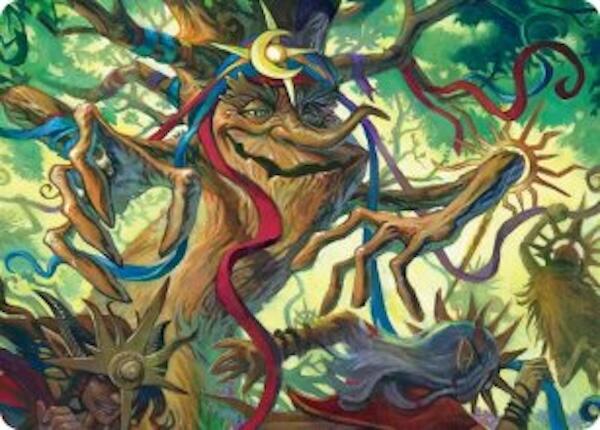 Sun-Dappled Celebrant Art Card [Lorwyn Eclipsed Art Series] | Shuffle n Cut Hobbies & Games