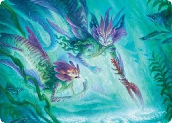Silvergill Mentor Art Card [Lorwyn Eclipsed Art Series] | Shuffle n Cut Hobbies & Games