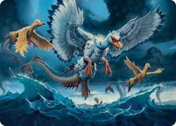 Sunderflock Art Card [Lorwyn Eclipsed Art Series] | Shuffle n Cut Hobbies & Games
