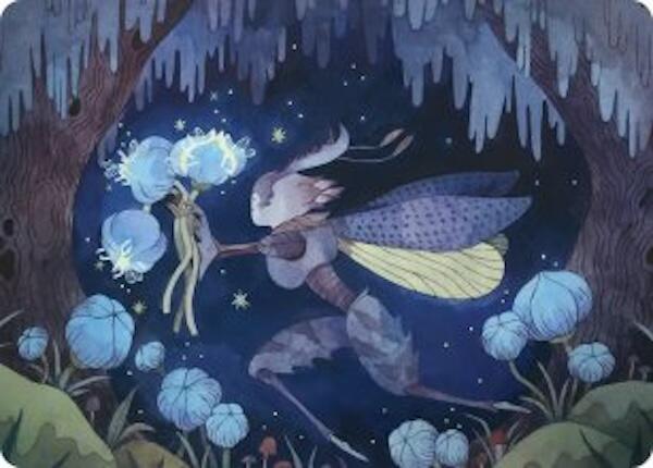Bitterbloom Bearer Art Card [Lorwyn Eclipsed Art Series] | Shuffle n Cut Hobbies & Games
