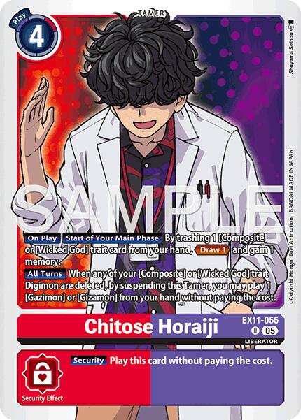 Chitose Horaiji [EX11-055] [Dawn of Liberator] | Shuffle n Cut Hobbies & Games