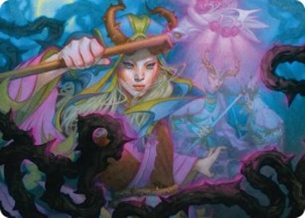 Stoic Grove-Guide Art Card [Lorwyn Eclipsed Art Series] | Shuffle n Cut Hobbies & Games
