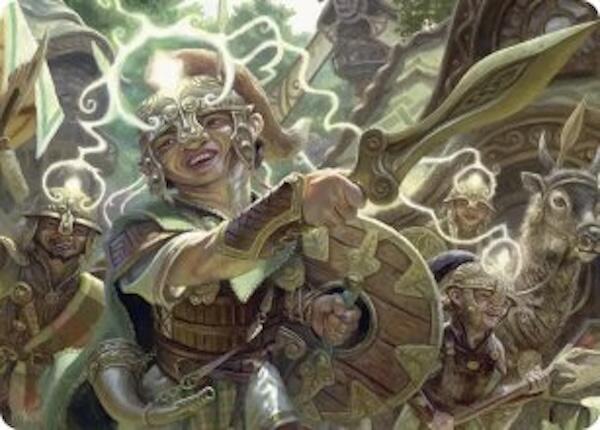 Thoughtweft Lieutenant Art Card [Lorwyn Eclipsed Art Series] | Shuffle n Cut Hobbies & Games