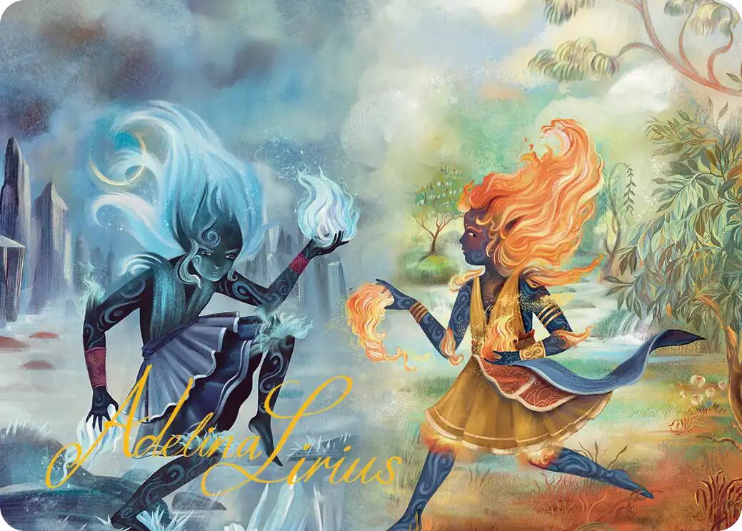 Ashling's Command Art Card (Gold-Stamped Signature) [Lorwyn Eclipsed Art Series] | Shuffle n Cut Hobbies & Games