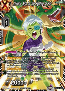 Cheelai, Wish for the Fighting to End (Ultra-Bout Series Tournament Pack Vol.1) (BT25-144) [Tournament Promotion Cards] | Shuffle n Cut Hobbies & Games