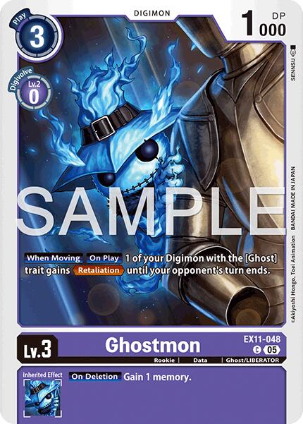 Ghostmon [EX11-048] [Dawn of Liberator] | Shuffle n Cut Hobbies & Games