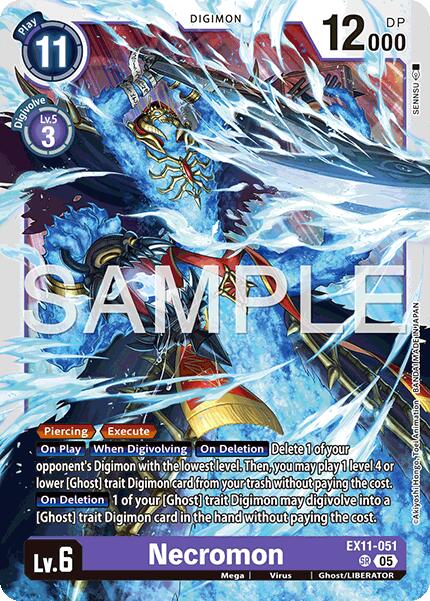 Necromon [EX11-051] [Dawn of Liberator] | Shuffle n Cut Hobbies & Games