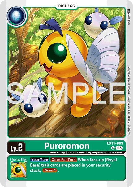 Puroromon [EX11-003] [Dawn of Liberator] | Shuffle n Cut Hobbies & Games