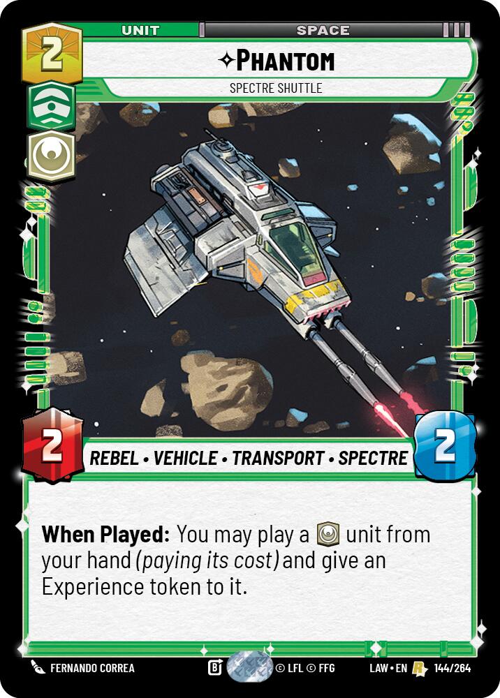 Phantom - Spectre Shuttle (144/264) (144/264) [A Lawless Time] | Shuffle n Cut Hobbies & Games