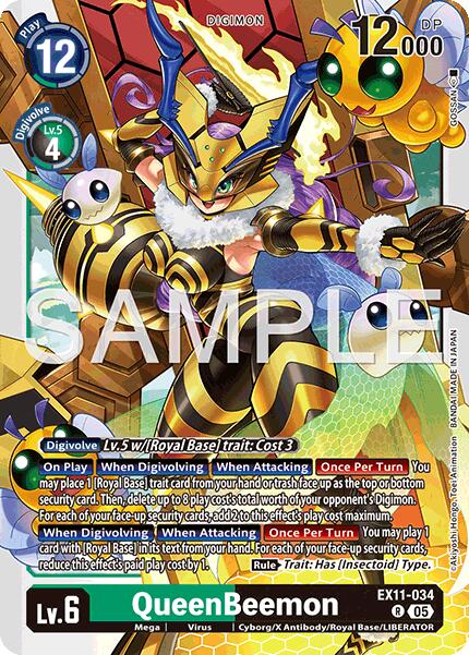 QueenBeemon [EX11-034] [Dawn of Liberator] | Shuffle n Cut Hobbies & Games