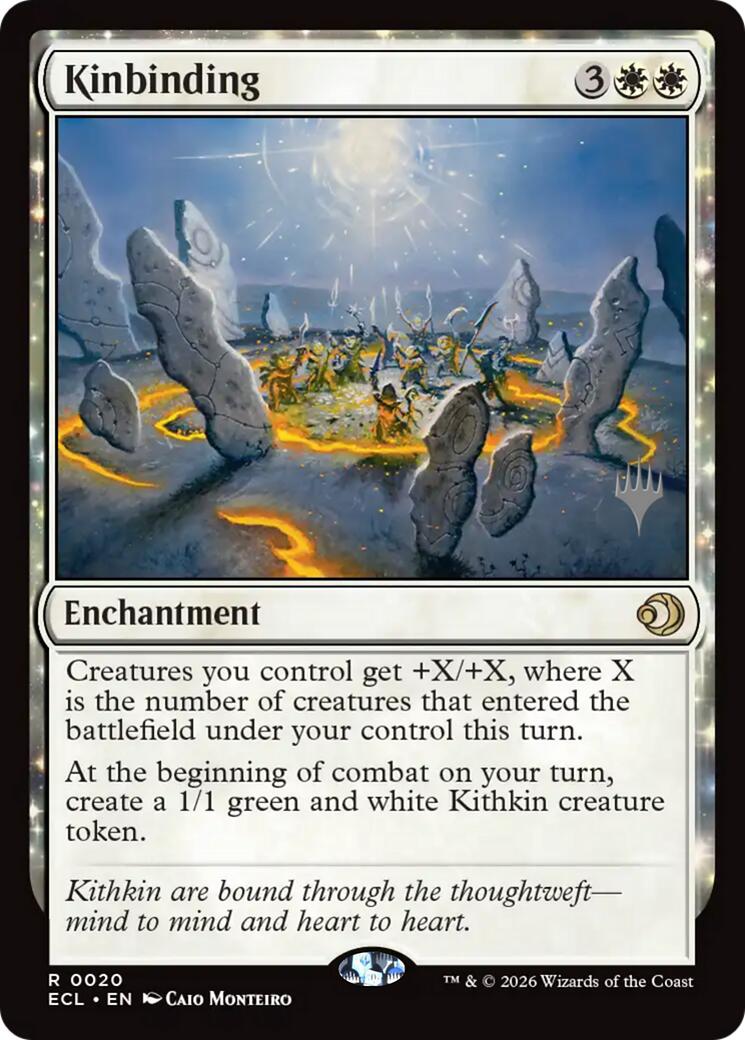 Kinbinding [Lorwyn Eclipsed Promos] | Shuffle n Cut Hobbies & Games
