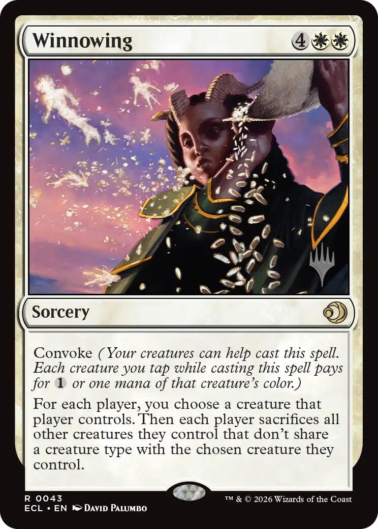 Winnowing [Lorwyn Eclipsed Promos] | Shuffle n Cut Hobbies & Games