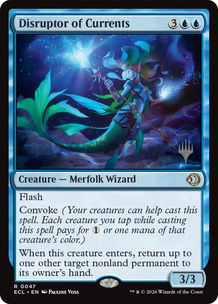 Disruptor of Currents [Lorwyn Eclipsed Promos] | Shuffle n Cut Hobbies & Games