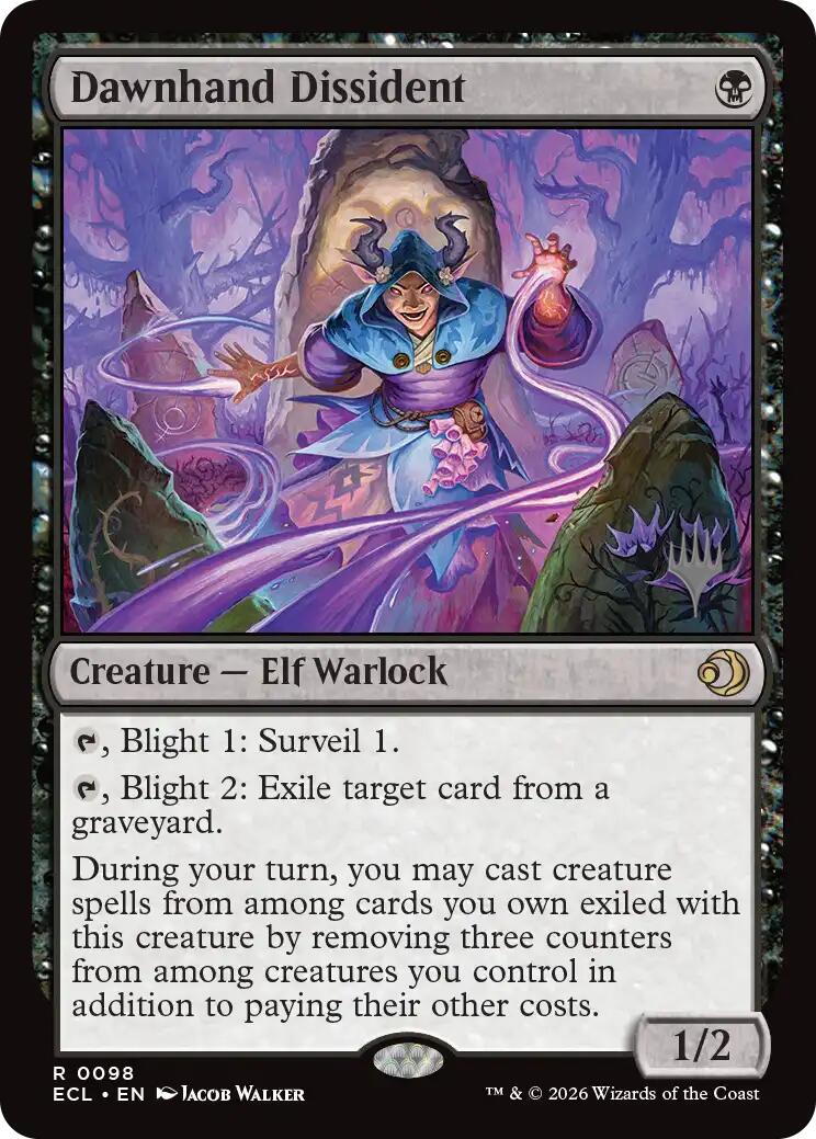 Dawnhand Dissident [Lorwyn Eclipsed Promos] | Shuffle n Cut Hobbies & Games