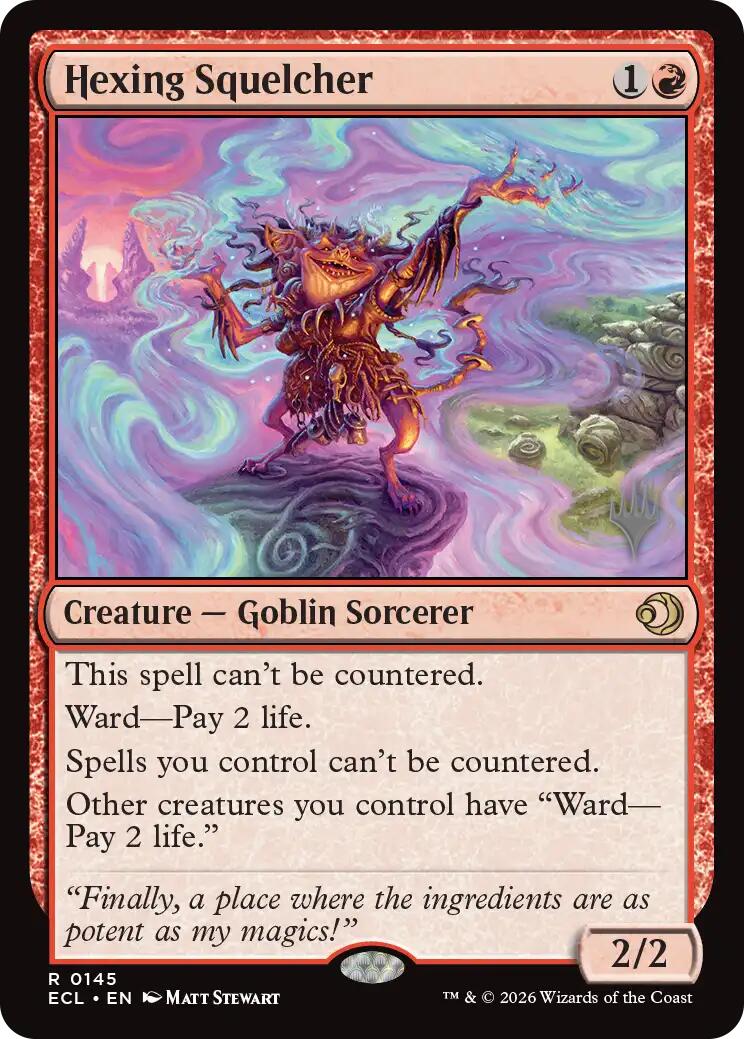 Hexing Squelcher [Lorwyn Eclipsed Promos] | Shuffle n Cut Hobbies & Games
