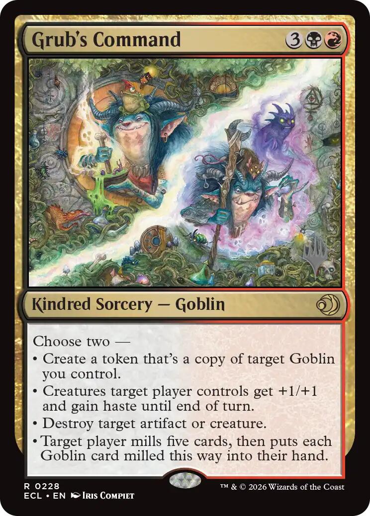 Grub's Command [Lorwyn Eclipsed Promos] | Shuffle n Cut Hobbies & Games