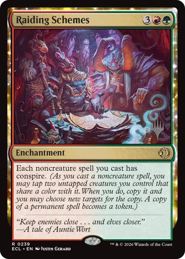 Raiding Schemes [Lorwyn Eclipsed Promos] | Shuffle n Cut Hobbies & Games