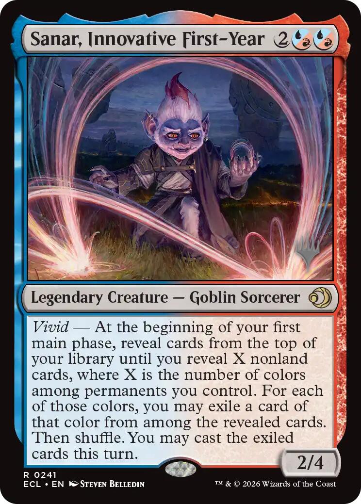 Sanar, Innovative First-Year [Lorwyn Eclipsed Promos] | Shuffle n Cut Hobbies & Games