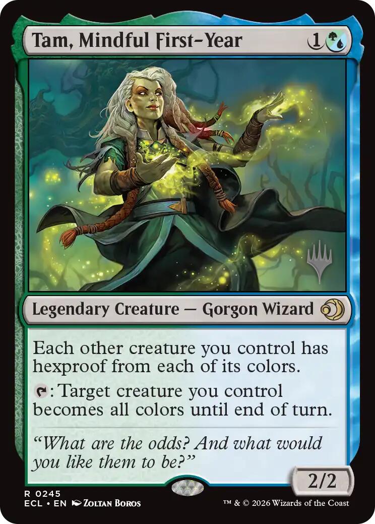 Tam, Mindful First-Year [Lorwyn Eclipsed Promos] | Shuffle n Cut Hobbies & Games