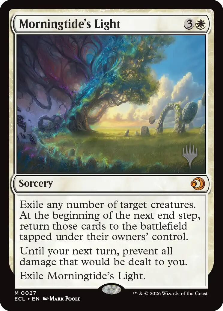 Morningtide's Light [Lorwyn Eclipsed Promos] | Shuffle n Cut Hobbies & Games
