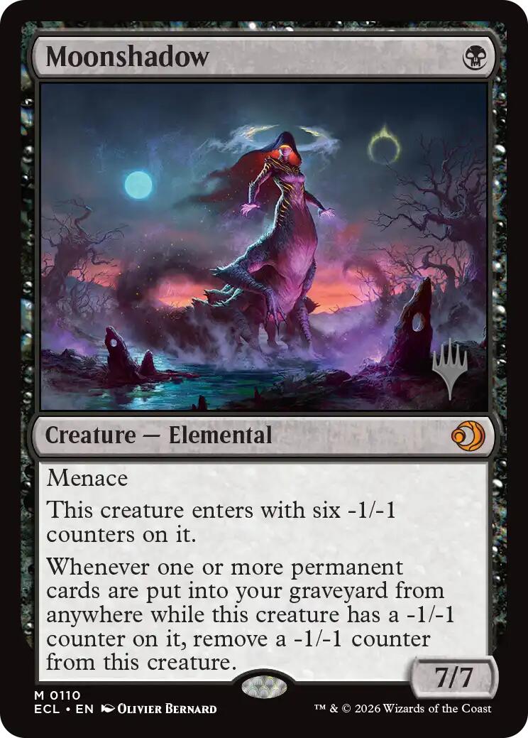 Moonshadow [Lorwyn Eclipsed Promos] | Shuffle n Cut Hobbies & Games