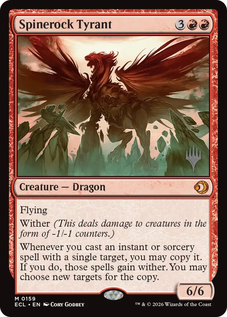 Spinerock Tyrant [Lorwyn Eclipsed Promos] | Shuffle n Cut Hobbies & Games
