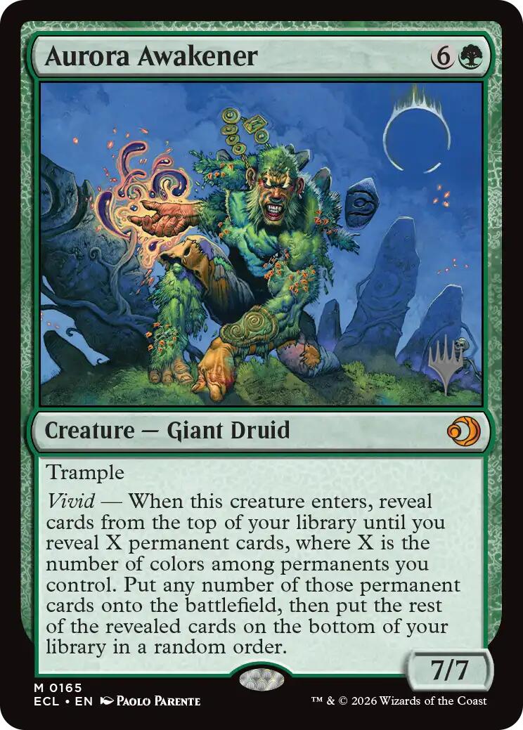 Aurora Awakener [Lorwyn Eclipsed Promos] | Shuffle n Cut Hobbies & Games