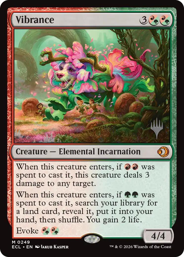 Vibrance [Lorwyn Eclipsed Promos] | Shuffle n Cut Hobbies & Games
