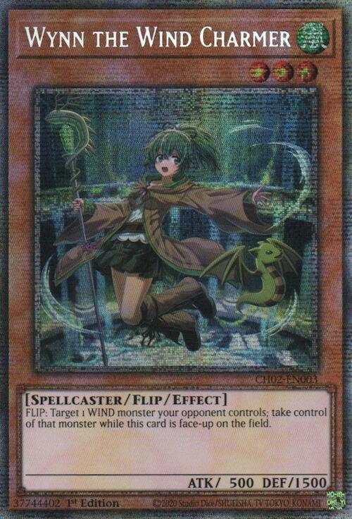 Wynn the Wind Charmer (Starlight Rare) [CH02-EN003] Starlight Rare | Shuffle n Cut Hobbies & Games