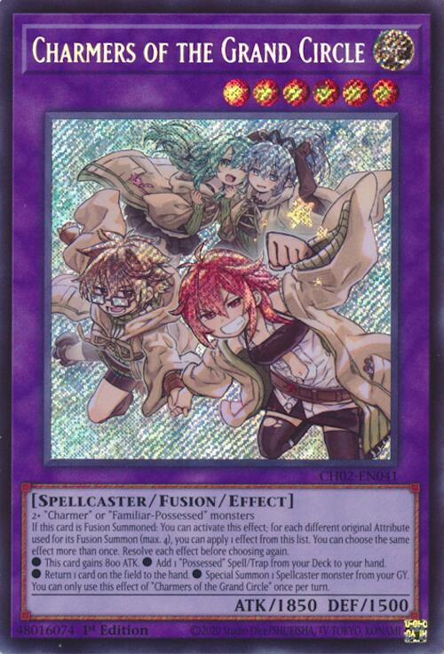 Charmers of the Grand Circle [CH02-EN041] Secret Rare | Shuffle n Cut Hobbies & Games