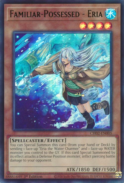 Familiar-Possessed - Eria [CH02-EN005] Ultra Rare | Shuffle n Cut Hobbies & Games