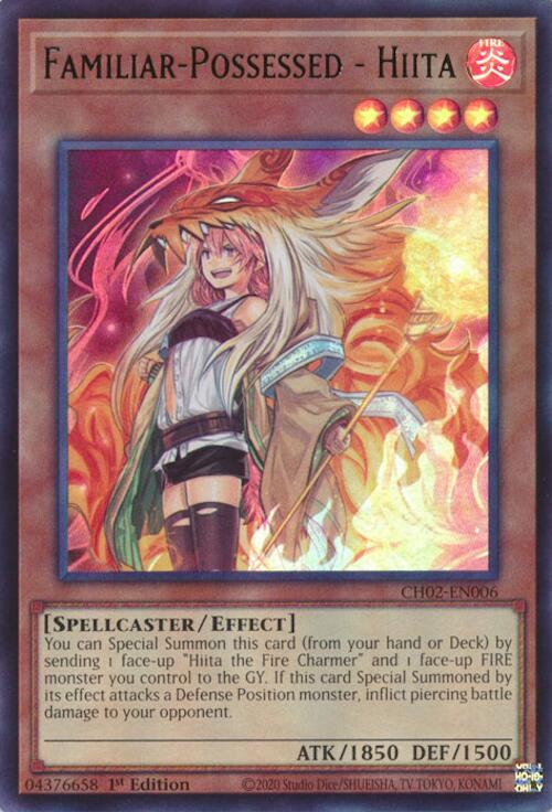 Familiar-Possessed - Hiita [CH02-EN006] Ultra Rare | Shuffle n Cut Hobbies & Games