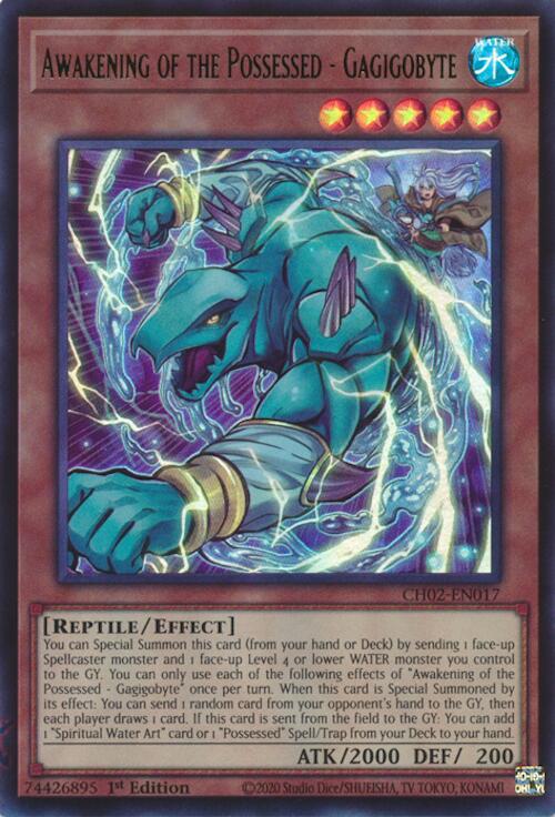 Awakening of the Possessed - Gagigobyte [CH02-EN017] Ultra Rare | Shuffle n Cut Hobbies & Games
