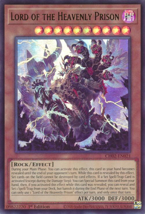Lord of the Heavenly Prison [CH02-EN021] Ultra Rare | Shuffle n Cut Hobbies & Games