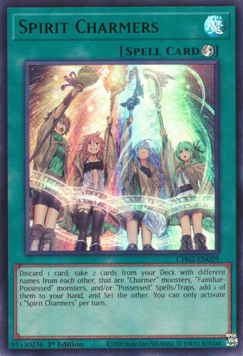 Spirit Charmers [CH02-EN029] Ultra Rare | Shuffle n Cut Hobbies & Games