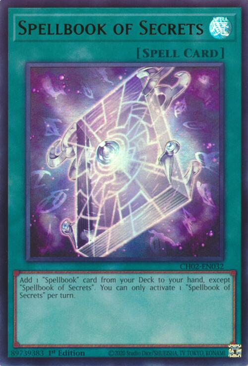 Spellbook of Secrets [CH02-EN032] Ultra Rare | Shuffle n Cut Hobbies & Games