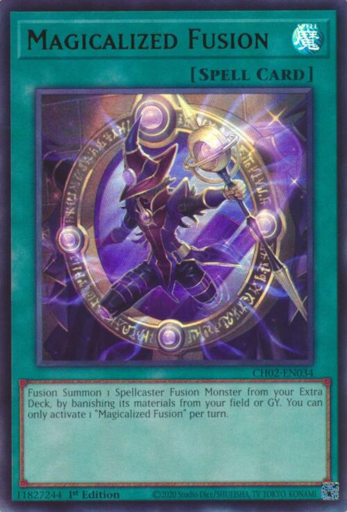 Magicalized Fusion [CH02-EN034] Ultra Rare | Shuffle n Cut Hobbies & Games
