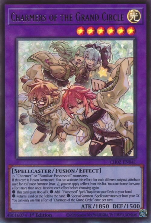 Charmers of the Grand Circle (Ultra Rare) [CH02-EN041] Ultra Rare | Shuffle n Cut Hobbies & Games