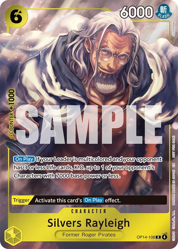 Silvers Rayleigh (Dash Pack) [The Azure Sea's Seven] | Shuffle n Cut Hobbies & Games