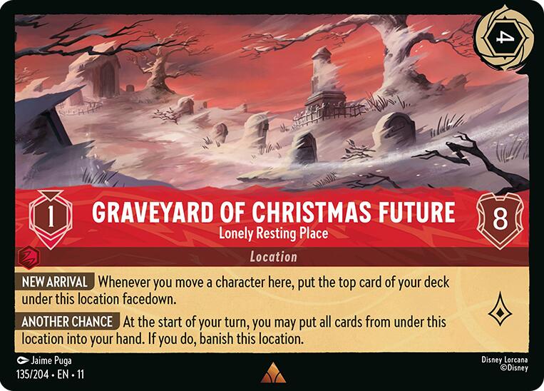 Graveyard of Christmas Future - Lonely Resting Place (135/204) [Winterspell] | Shuffle n Cut Hobbies & Games