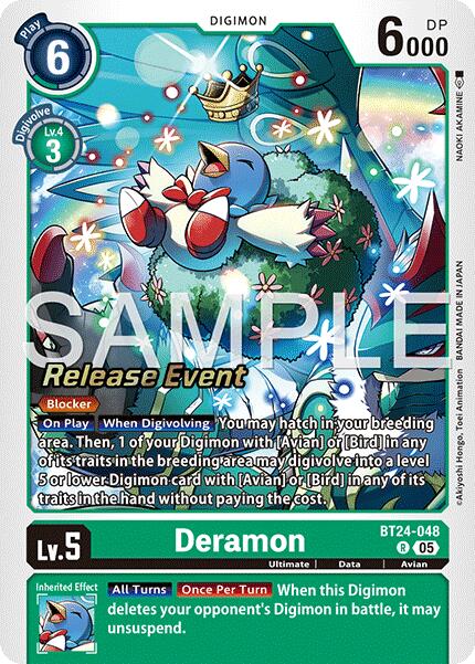Deramon [BT24-048] [Time Stranger Release Events Cards] | Shuffle n Cut Hobbies & Games