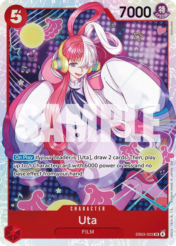 Uta [Extra Booster: One Piece Heroines Edition] | Shuffle n Cut Hobbies & Games