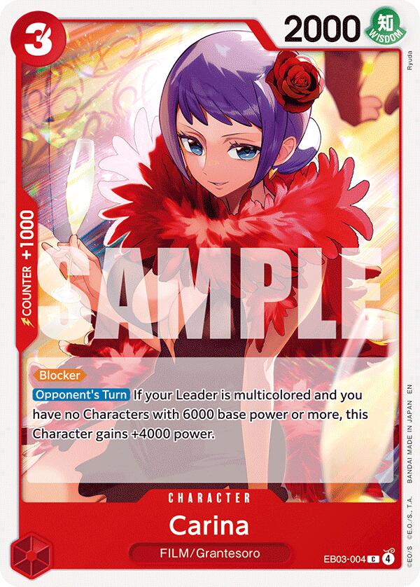 Carina [Extra Booster: One Piece Heroines Edition] | Shuffle n Cut Hobbies & Games