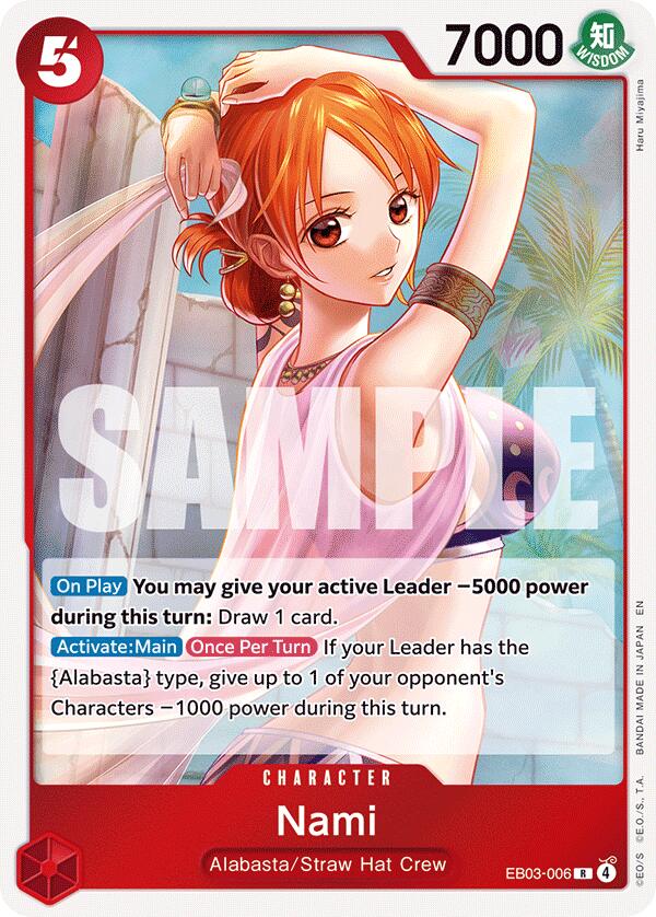 Nami [Extra Booster: One Piece Heroines Edition] | Shuffle n Cut Hobbies & Games