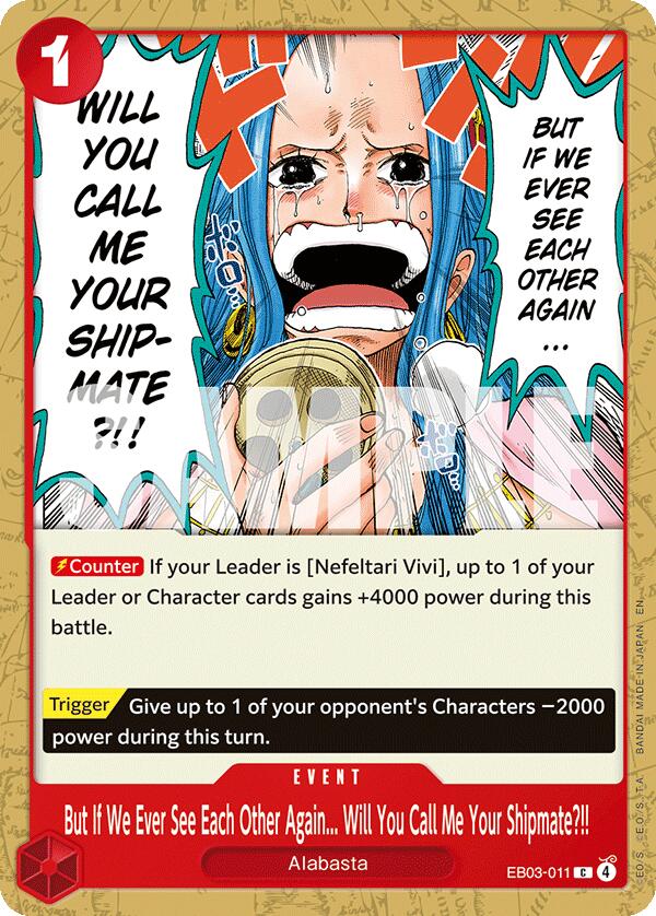 But If We Ever See Each Other Again... Will You Call Me Your Shipmate?!! [Extra Booster: One Piece Heroines Edition] | Shuffle n Cut Hobbies & Games