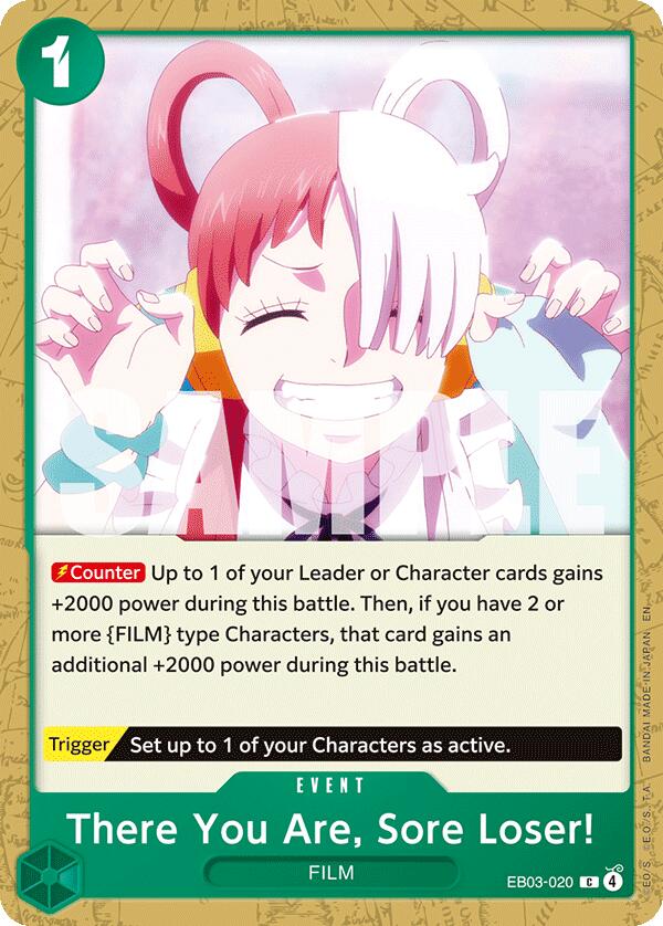 There You Are, Sore Loser! [Extra Booster: One Piece Heroines Edition] | Shuffle n Cut Hobbies & Games
