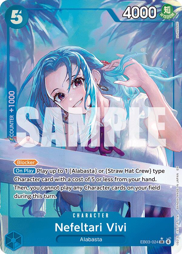 Nefeltari Vivi (Alternate Art) [Extra Booster: One Piece Heroines Edition] | Shuffle n Cut Hobbies & Games