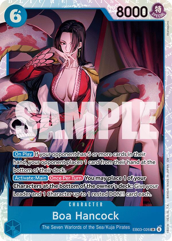 Boa Hancock [Extra Booster: One Piece Heroines Edition] | Shuffle n Cut Hobbies & Games