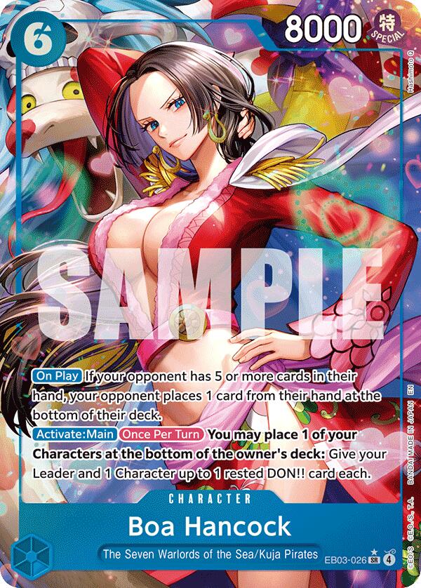 Boa Hancock (Alternate Art) [Extra Booster: One Piece Heroines Edition] | Shuffle n Cut Hobbies & Games